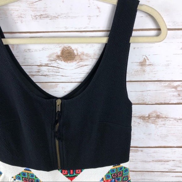 Anthropologie Maeve Amapola chevron textured dress - Picture 5 of 8